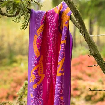 scarf: mammen - pink